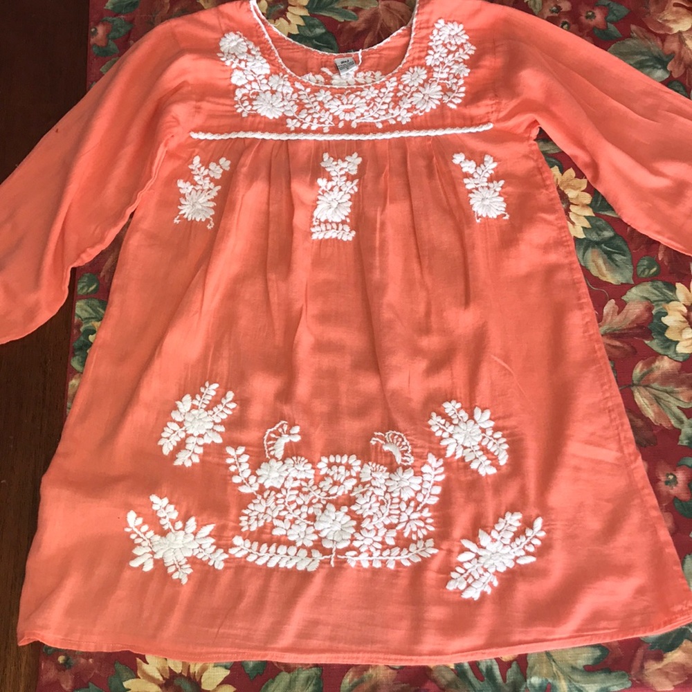 Embroidered Peasant Top - Picture 7 of 7